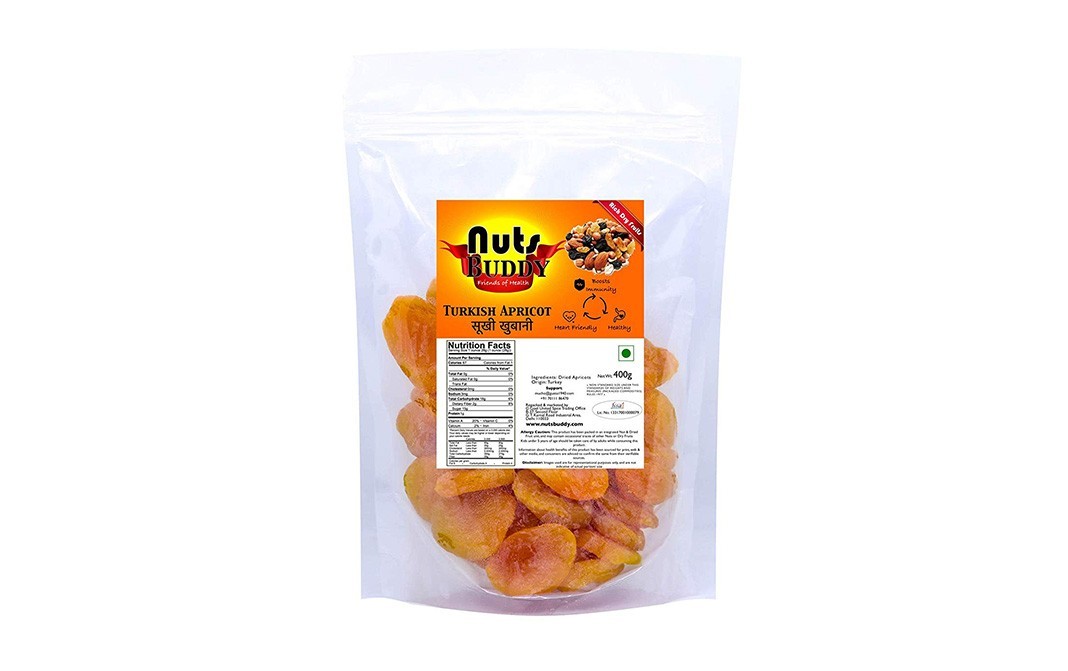 Nuts Buddy Turkish Apricot    Pack  400 grams